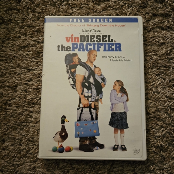 Disney Vin Diesel Is The Pacifier DVD - Picture 1 of 5